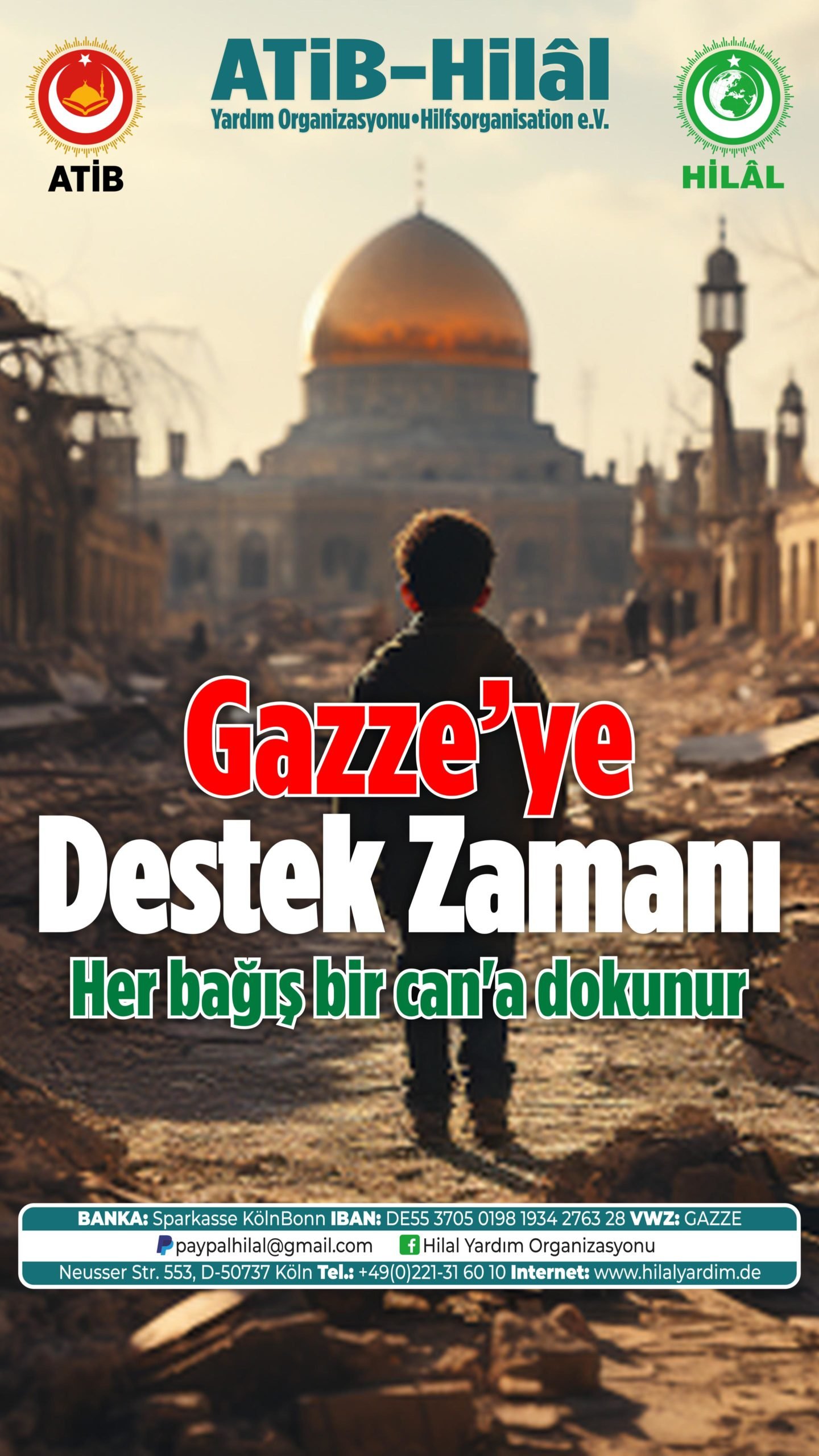 Gazze'ye Destek Zamanı