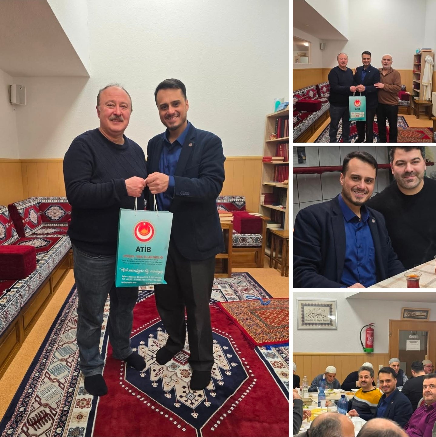 Hannover Medrese-i Nuriye Baskani Avni Altiner iftar programi