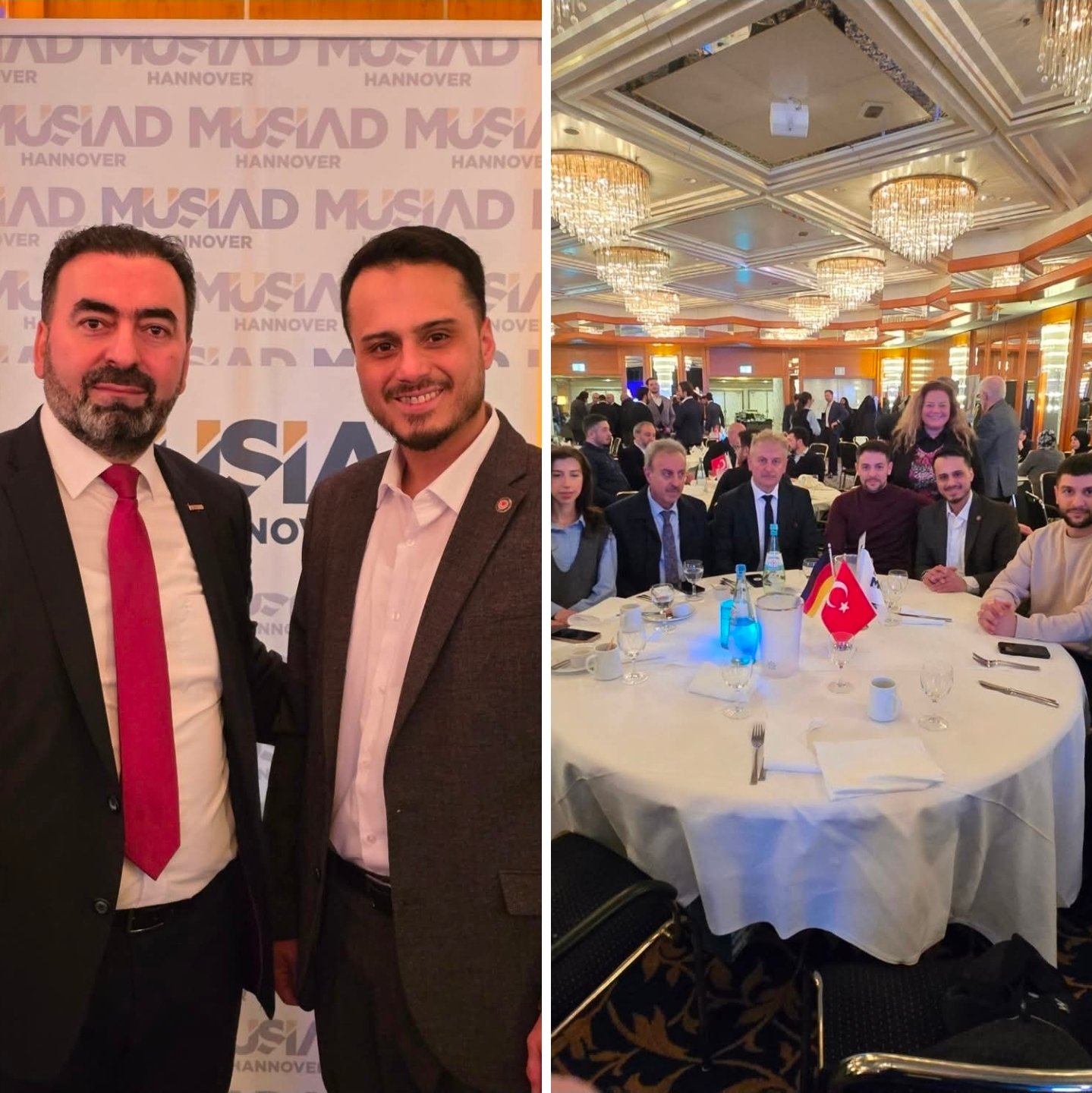 Musiad Niedersachsen ve Bremen Eyaleti Is adamlari Iftar Programi