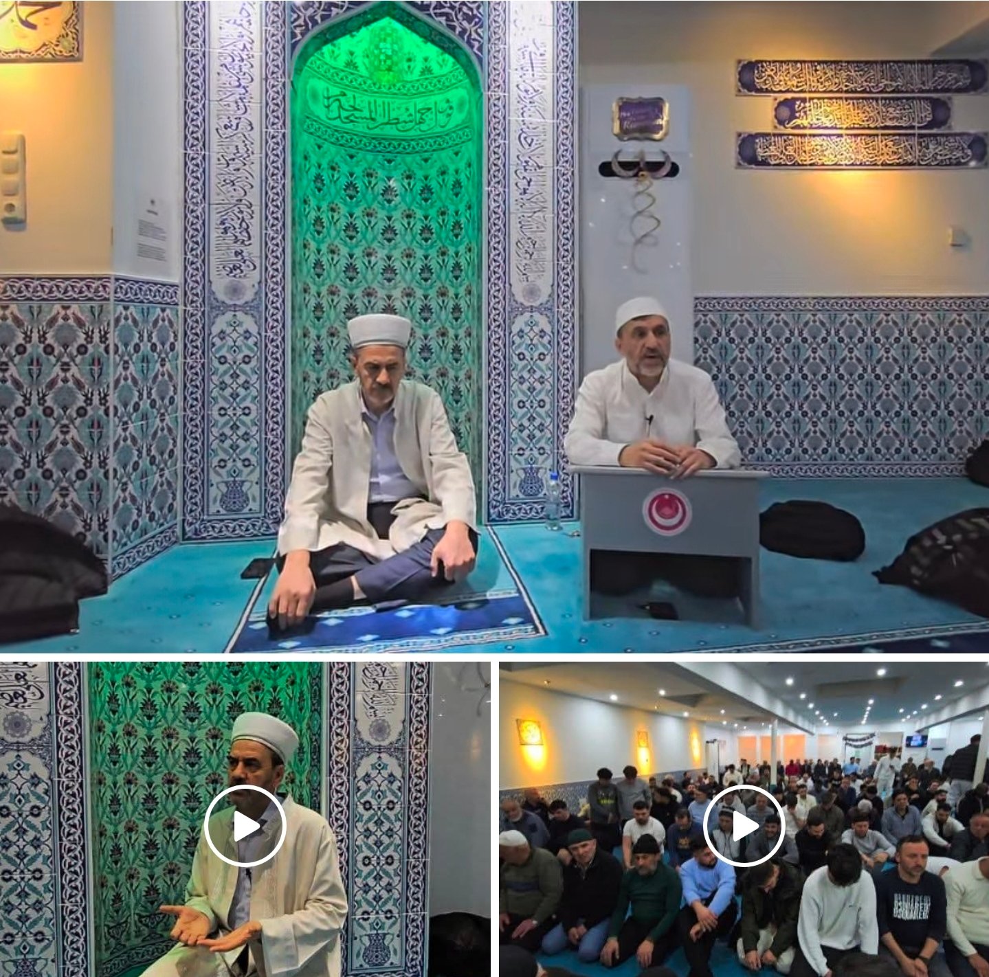 Avrupa Türk Islam Kültür Dernekleri Birligi Haci Bayram Camii`nde Kadir Gecesi Programi.