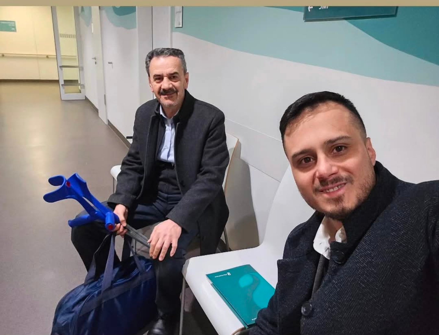 Atib Haci Bayram Camii Din Görevlisi Abidin Cetin hocamiza gecmis olsun.