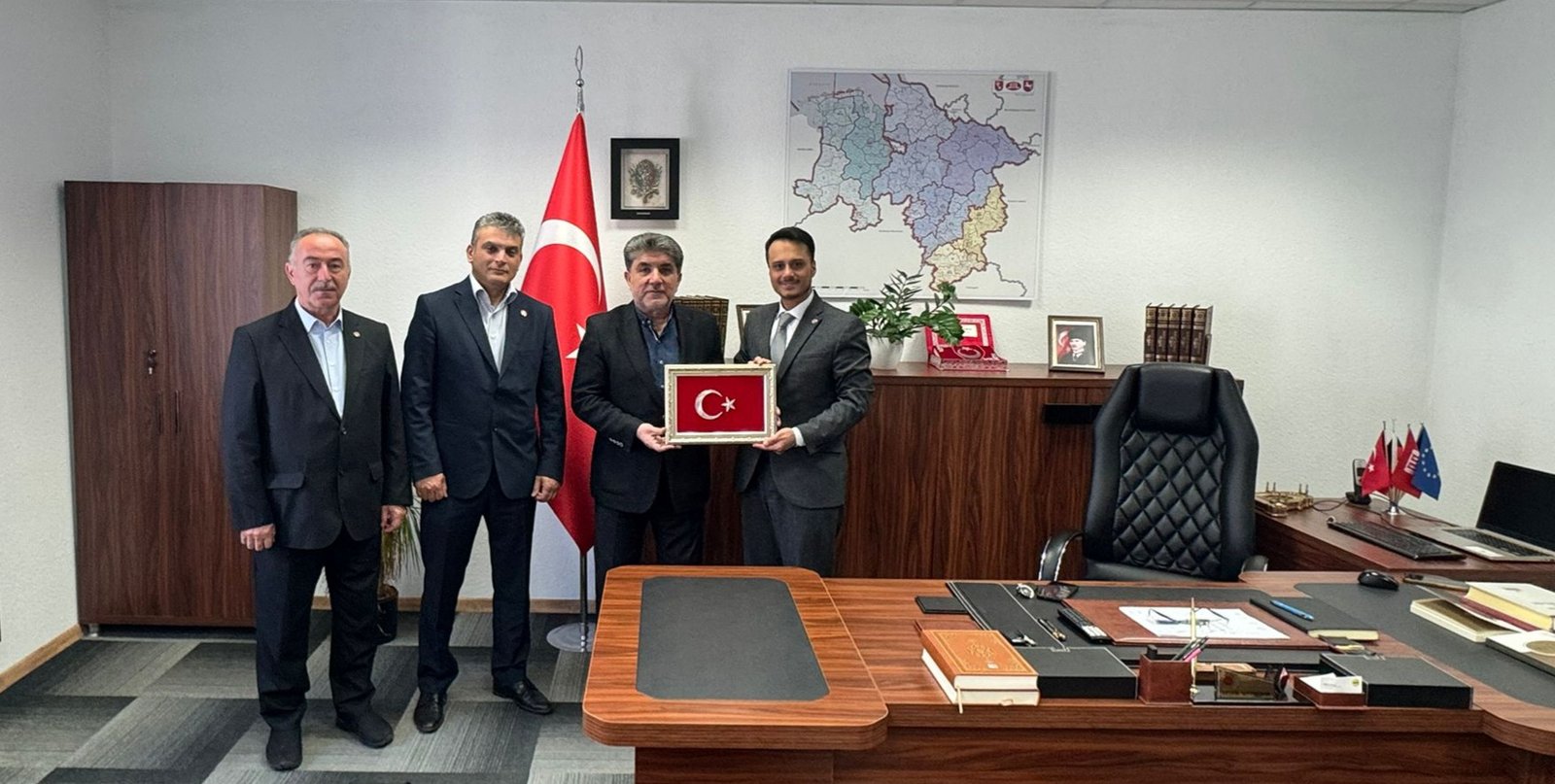 T.C. Hannover Din Hizmetleri Ataşesi Sayın Tevfik Altınpınar Bey’e Ziyaret